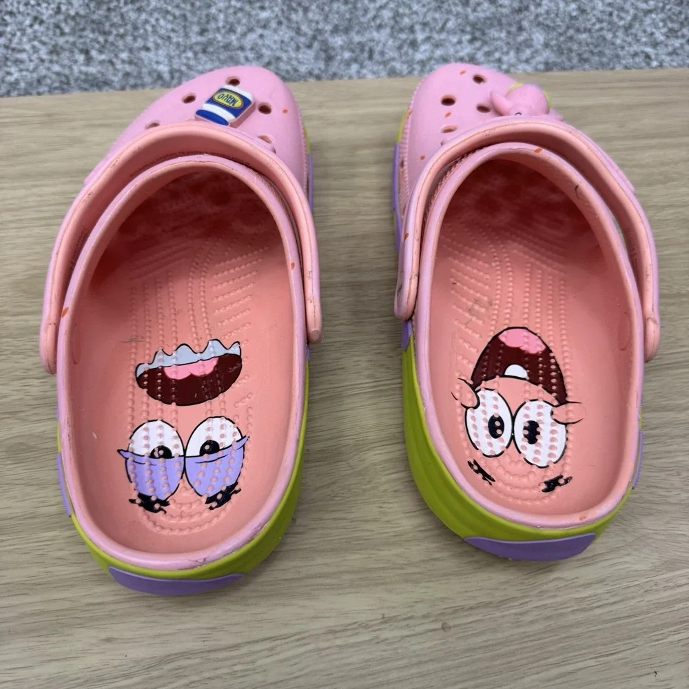 Patrick‎ Star Crocs Classic Clog Men's 8 Women's 10 SpongeBob SquarePants